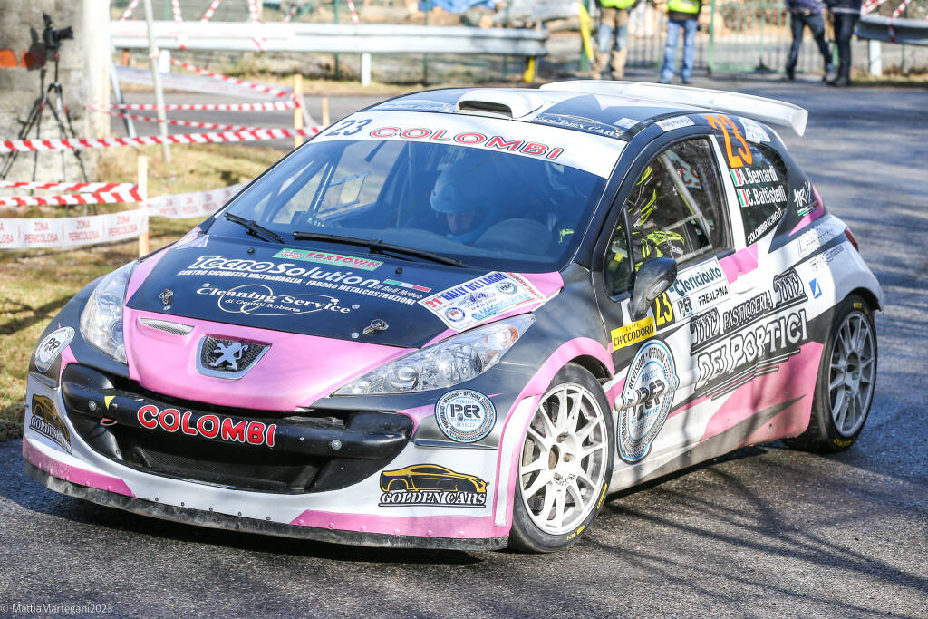 Rally dei Laghi 2023 - La PS4 sul Cuvignone