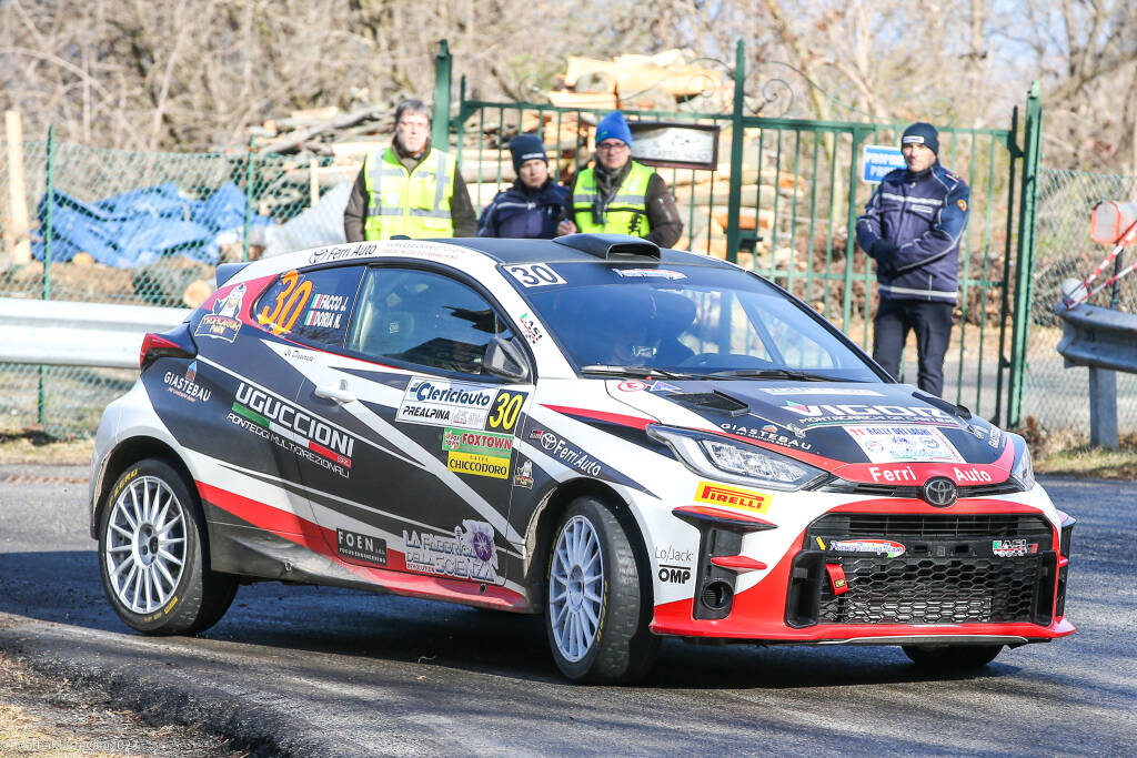 Rally dei Laghi 2023 - La PS4 sul Cuvignone