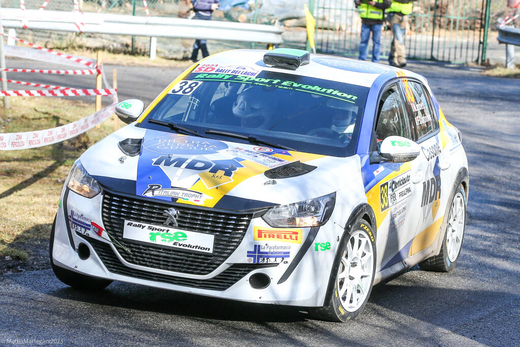 Rally dei Laghi 2023 - La PS4 sul Cuvignone