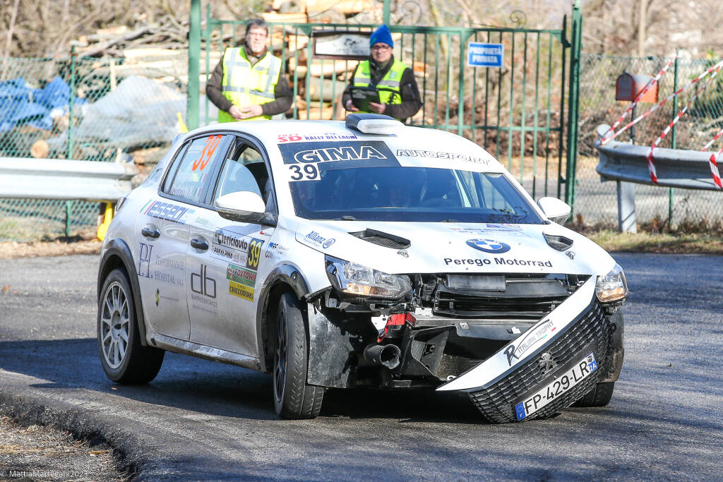 Rally dei Laghi 2023 - La PS4 sul Cuvignone
