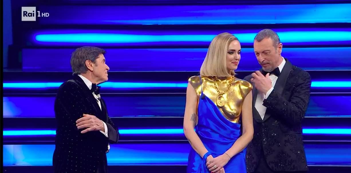 Chiara Ferragni e i vestiti della finale