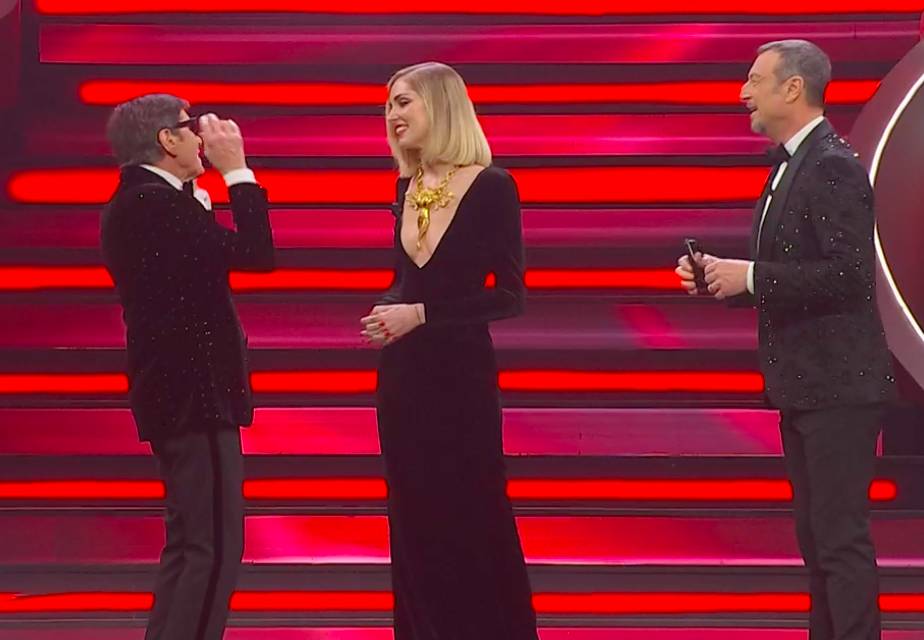 Chiara Ferragni e i vestiti della finale