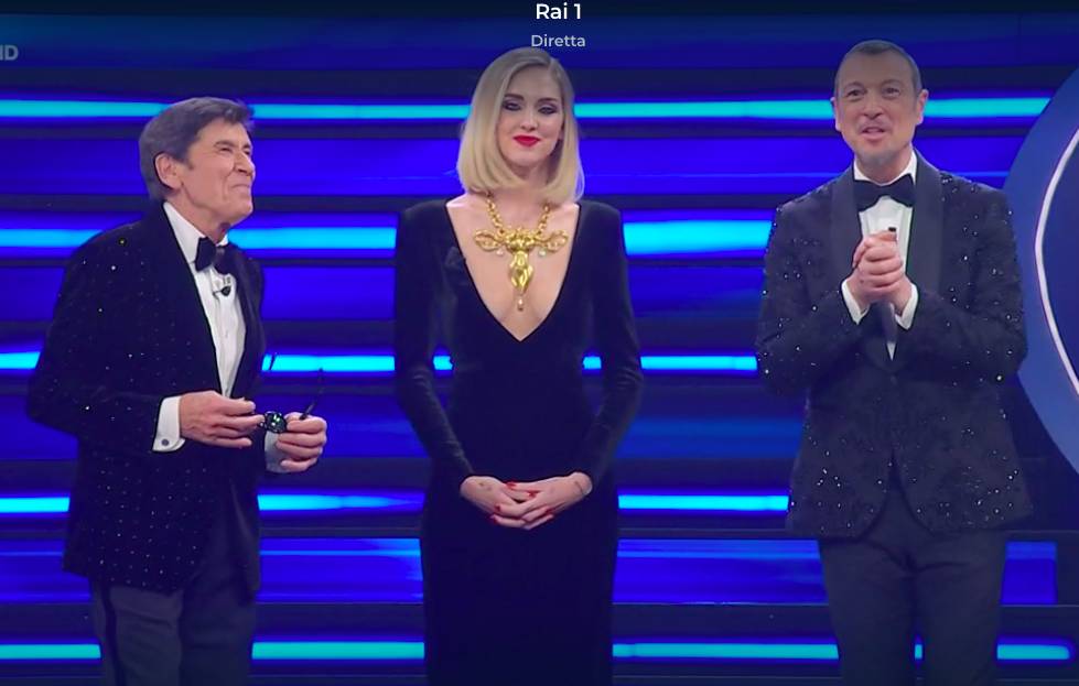 Chiara Ferragni e i vestiti della finale