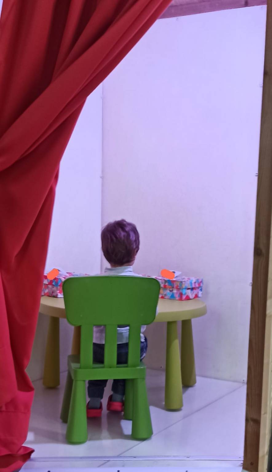 il voto segreto dei bambini dell'asilo