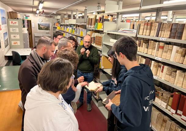 L'archivio della Biblioteca Civica di Varese, le visite guidate 