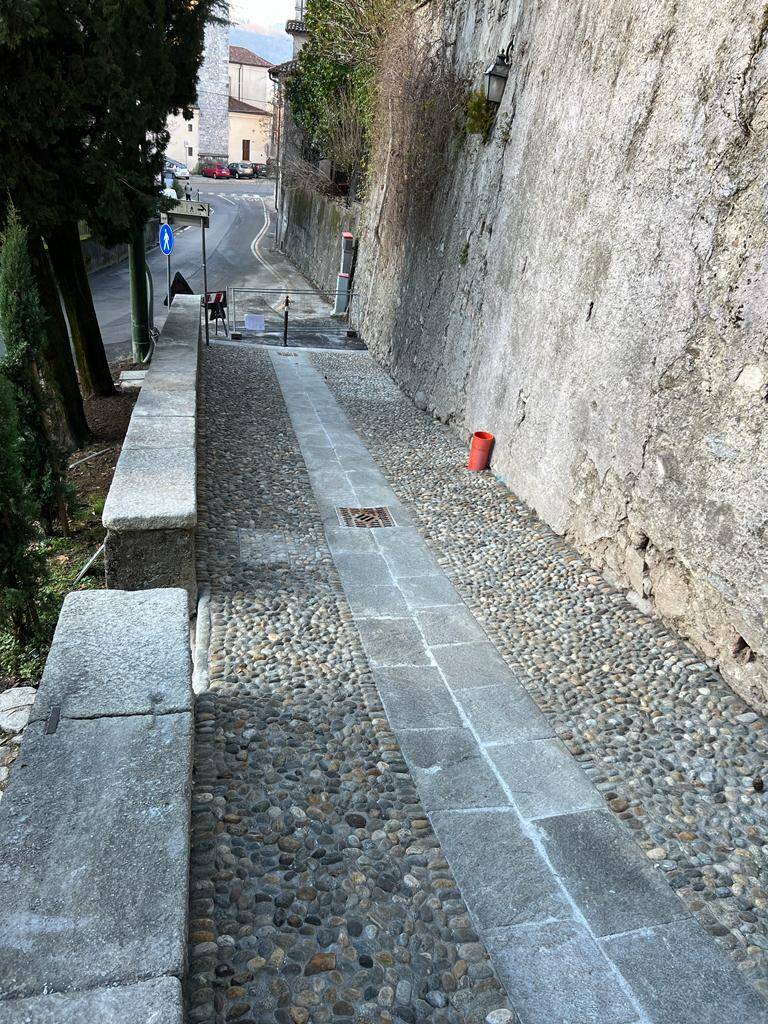 Laveno Mombello, i cantieri da Viale De Angelis al borgo storico 