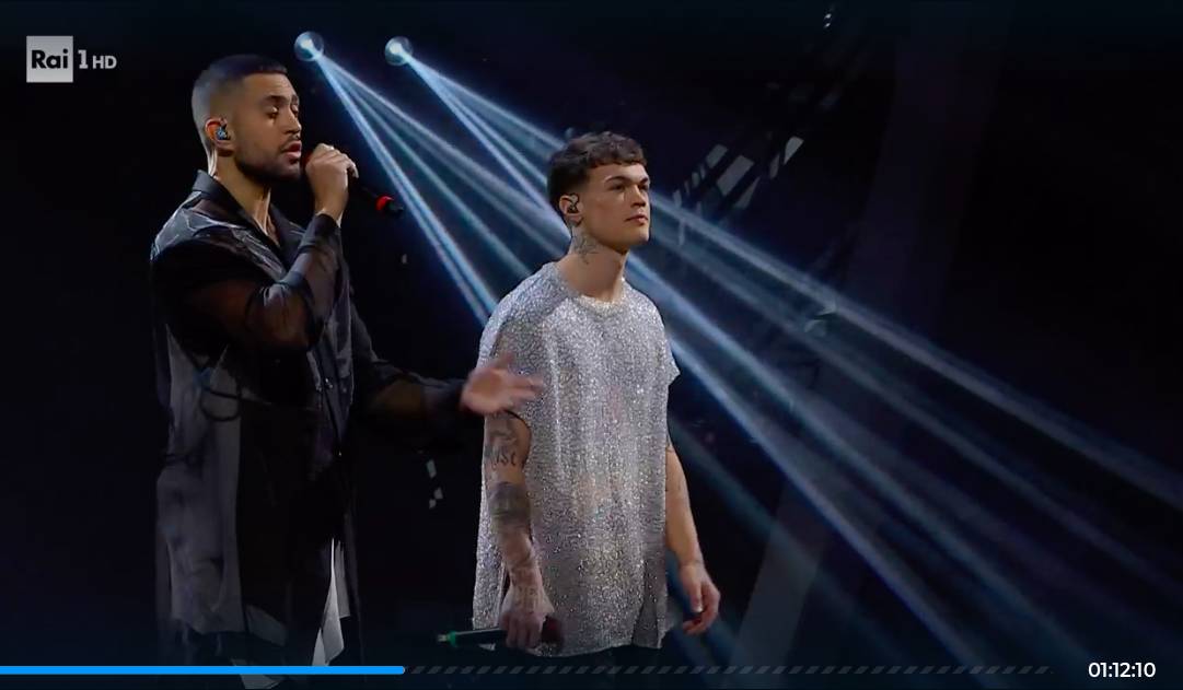 Mahmood e Blanco a Sanremo
