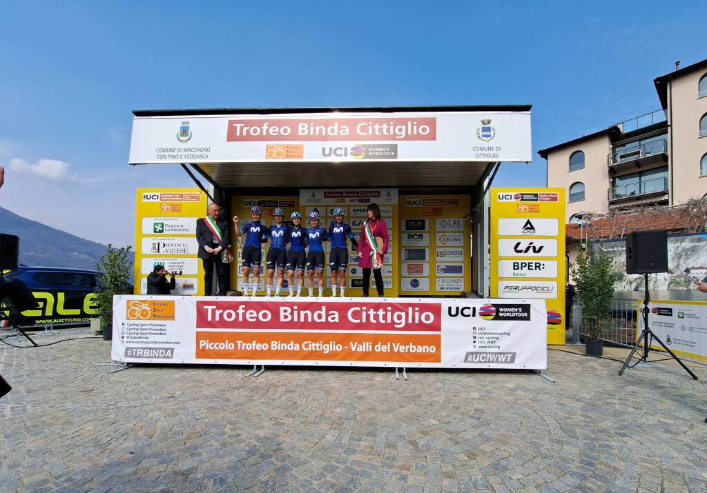 24esima edizione Trofeo Binda: la partenza da Maccagno