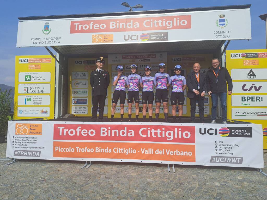 24esima edizione Trofeo Binda: la partenza da Maccagno