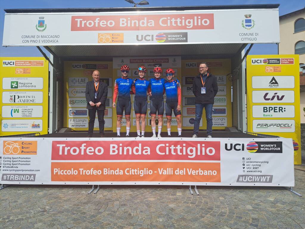 24esima edizione Trofeo Binda: la partenza da Maccagno