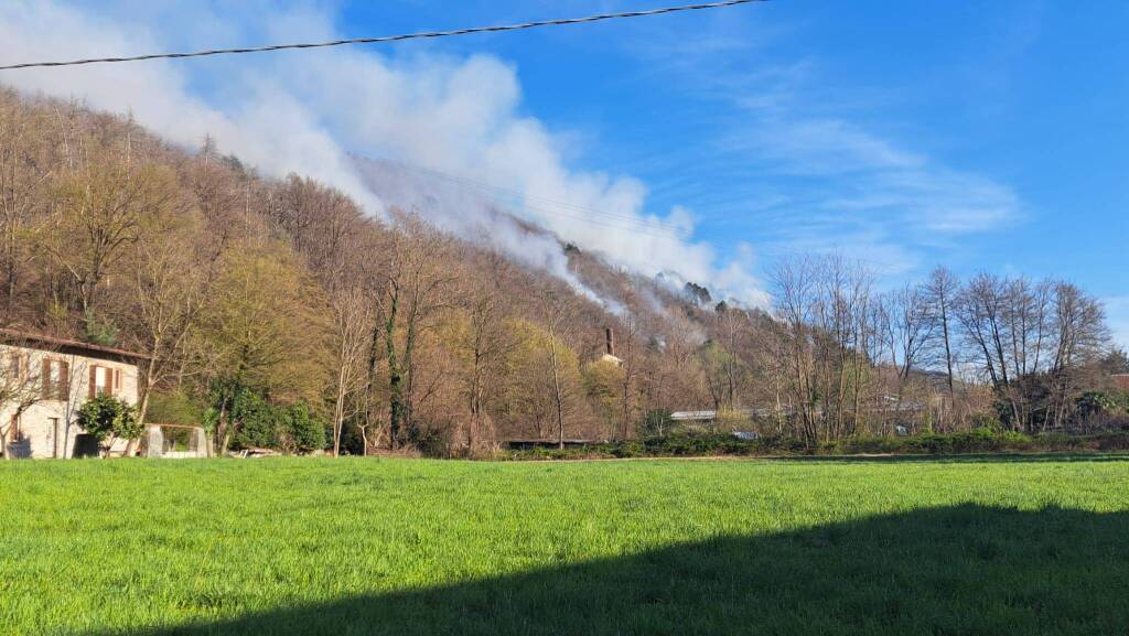 incendio di Montegrino Valtravaglia