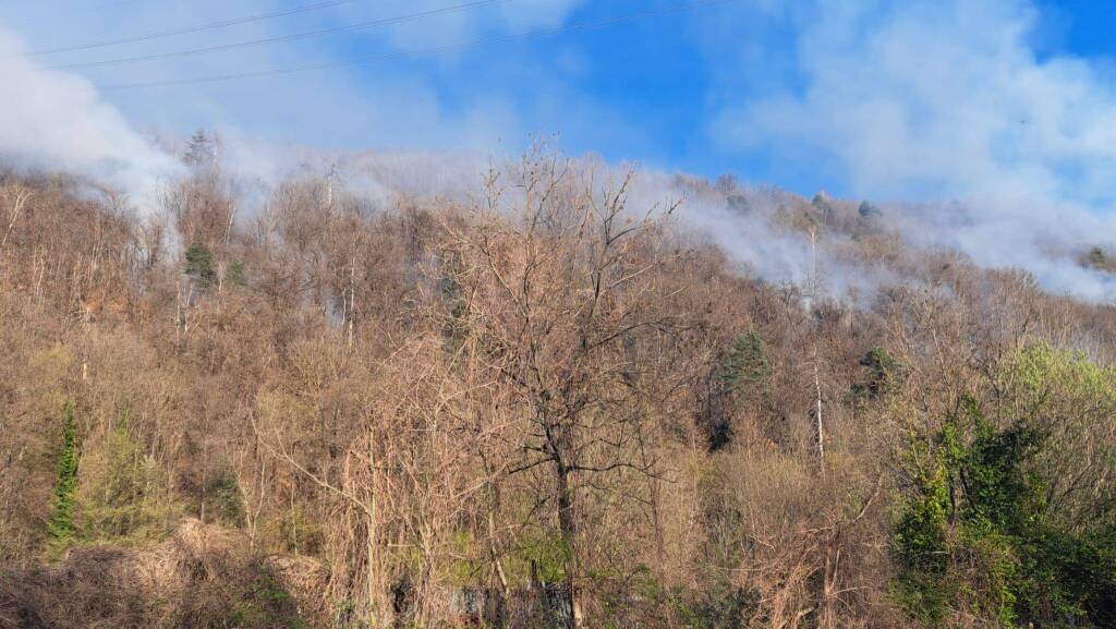 incendio di Montegrino Valtravaglia