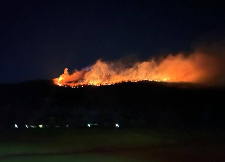 incendio montegrino valtravaglia 27 marzo 2023