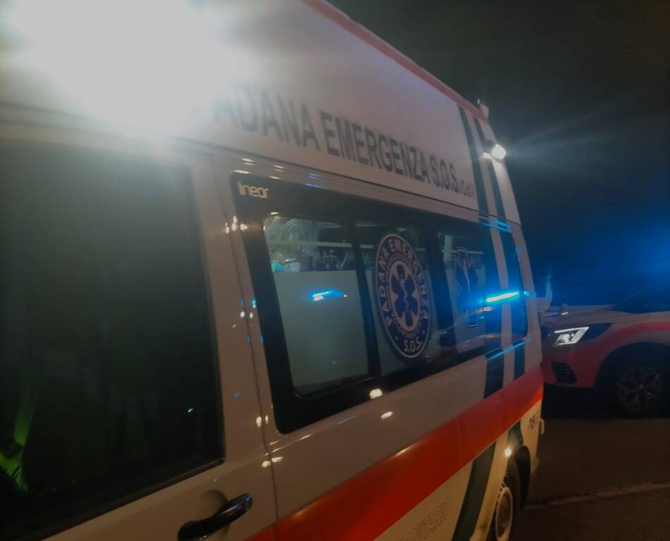 Luino - Incidente stradale via Lugano