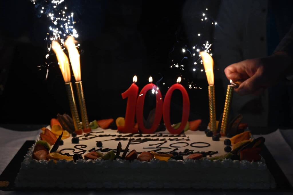 I 100 anni di Suor Adriana a Besozzo 