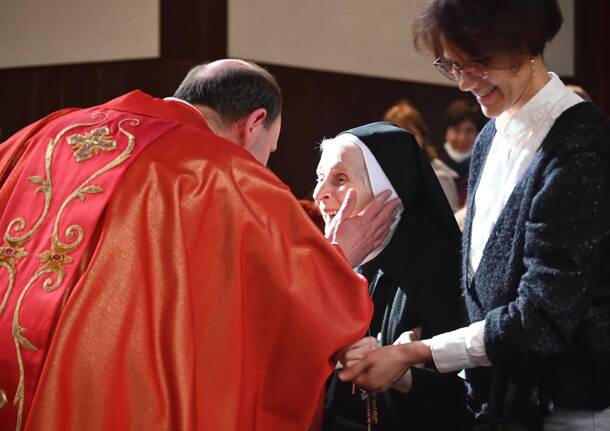 I 100 anni di Suor Adriana a Besozzo 