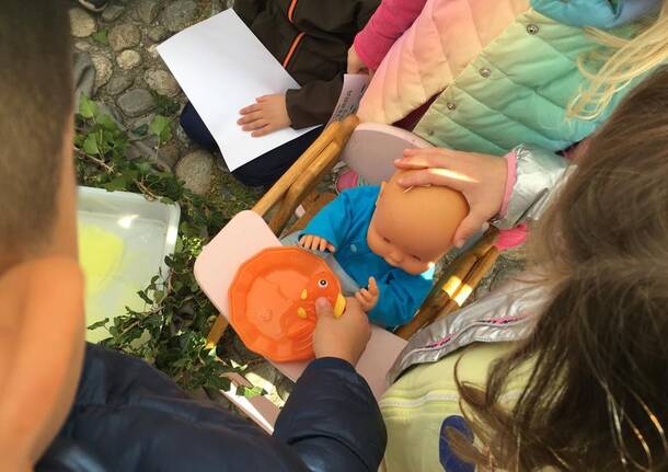 In riva al Lago la Giornata mondiale della Terra dei bambini dell’Asilo Scotti