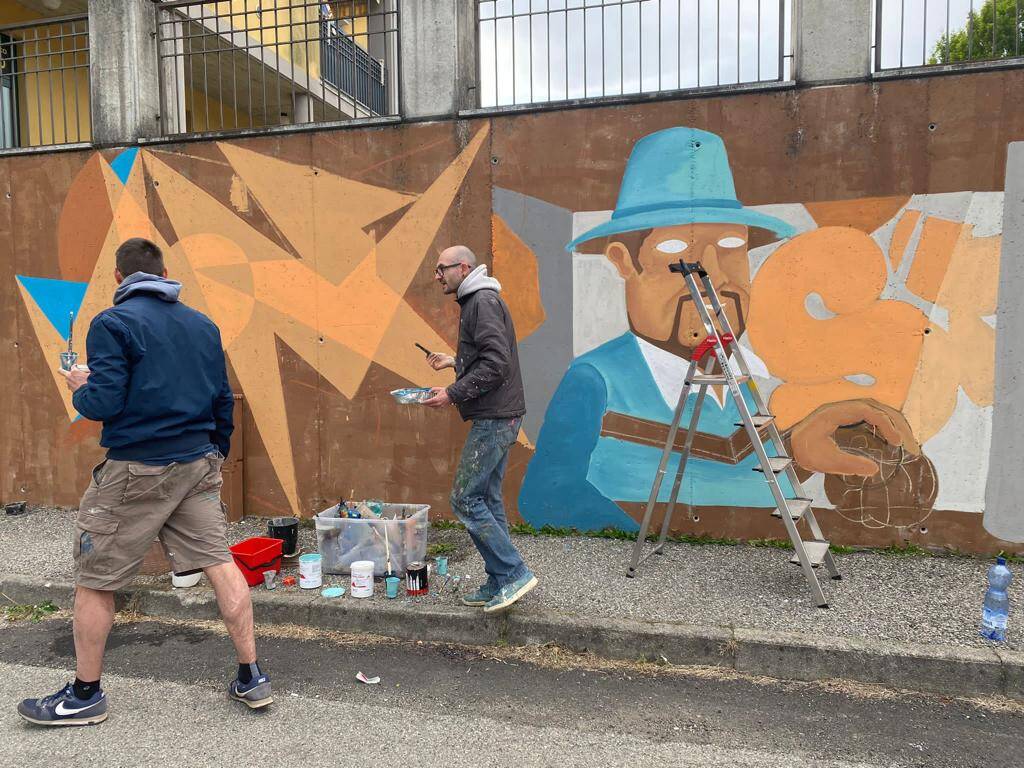 Murales a Laveno Mombello