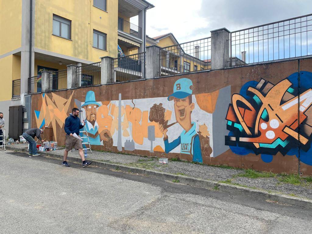 Murales a Laveno Mombello