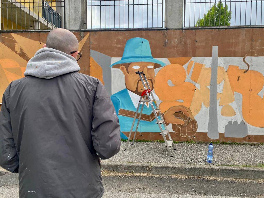 Murales a Laveno Mombello