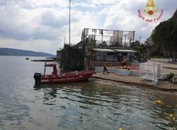 Barca alla deriva Arona