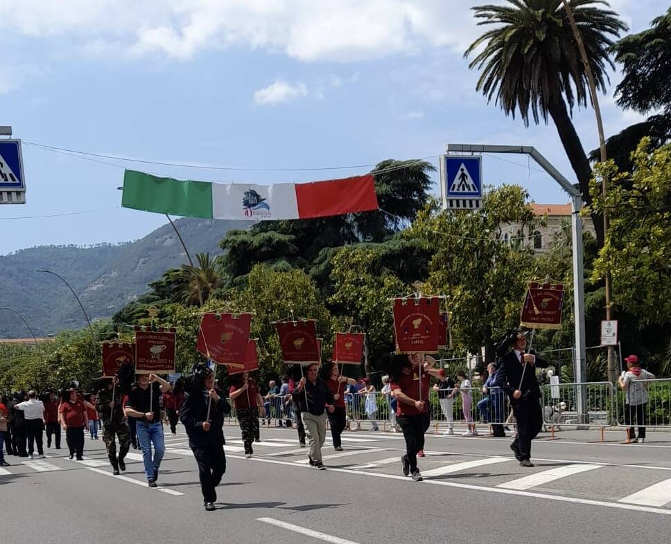 bersaglieri del Varesotto al raduno di La Spezia