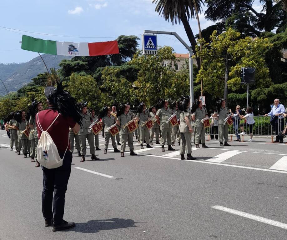 bersaglieri del Varesotto al raduno di La Spezia