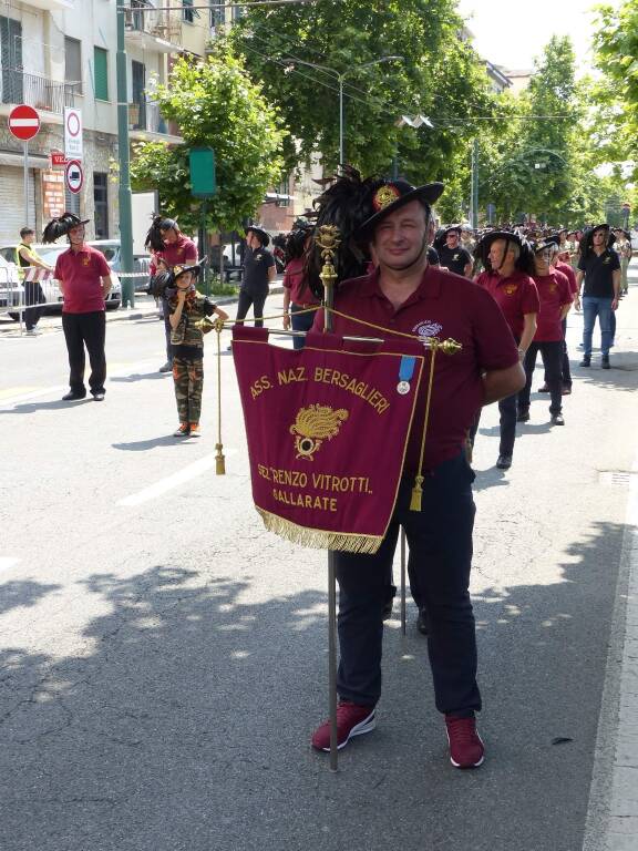 bersaglieri del Varesotto al raduno di La Spezia