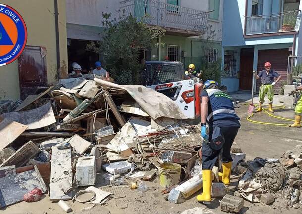 Il lavoro della Protezione Civile in Emilia Romagna