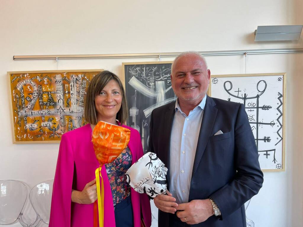 Inaugurazione mostra Massinissa Askeur