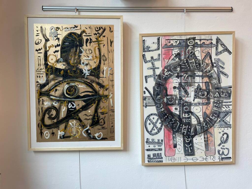 Inaugurazione mostra Massinissa Askeur