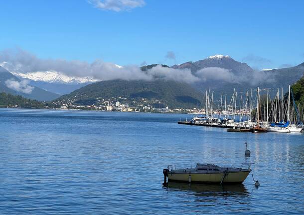 Laveno Mombello maggio 2023, i cantieri 