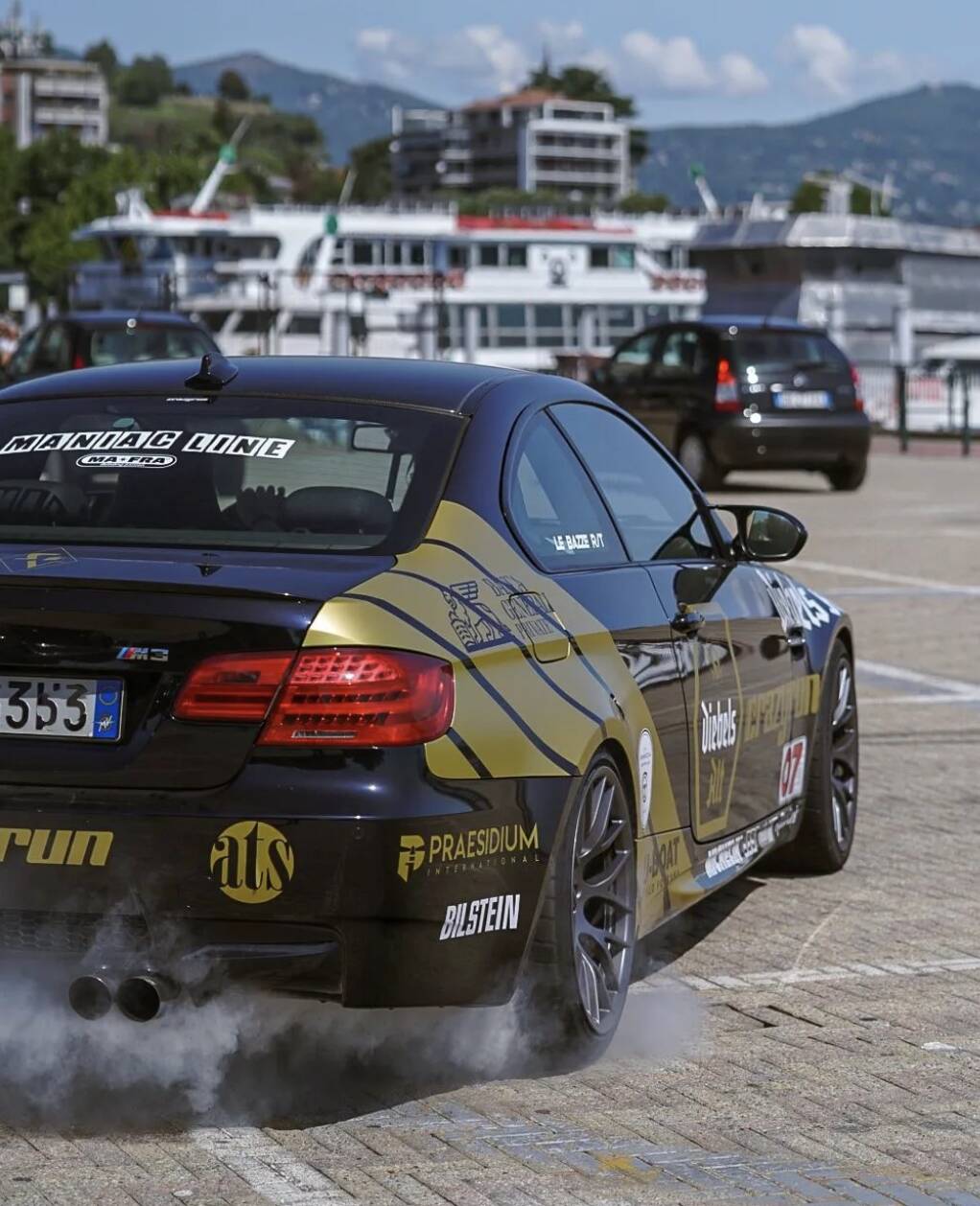 Le auto crazyrun sul lagomaggiore