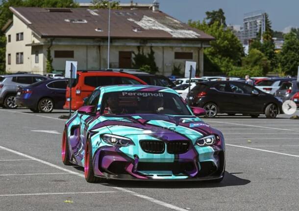 Le auto crazyrun sul lagomaggiore