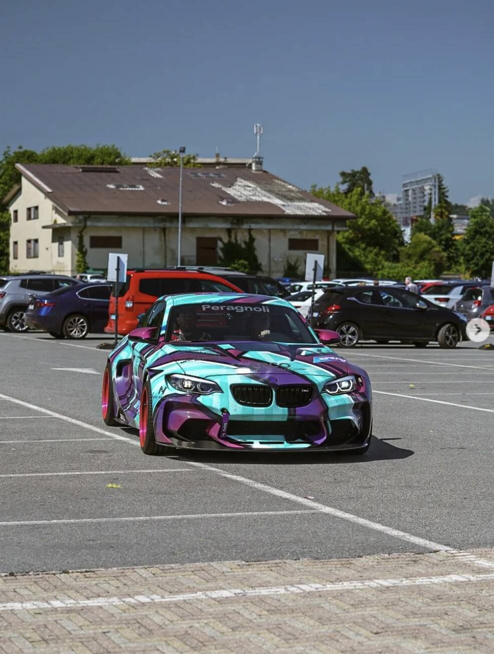 Le auto crazyrun sul lagomaggiore