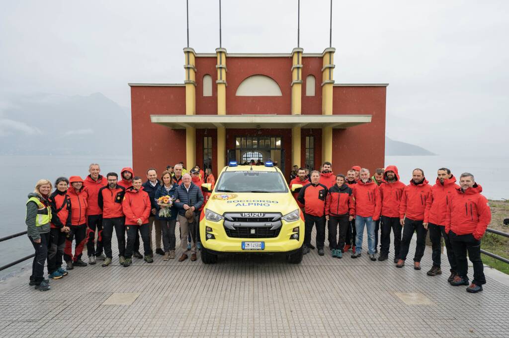 Nuovo mezzo pick-up in dotazione al Soccorso alpino e speleologico lombardo