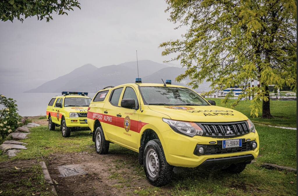 Nuovo mezzo pick-up in dotazione al Soccorso alpino e speleologico lombardo