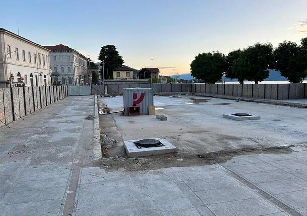piazza libertà luino