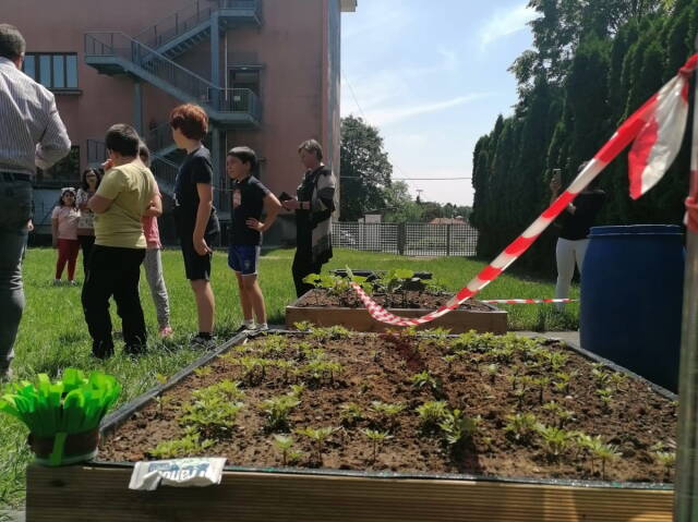 Gemonio, inaugurato l\'orto didatticol