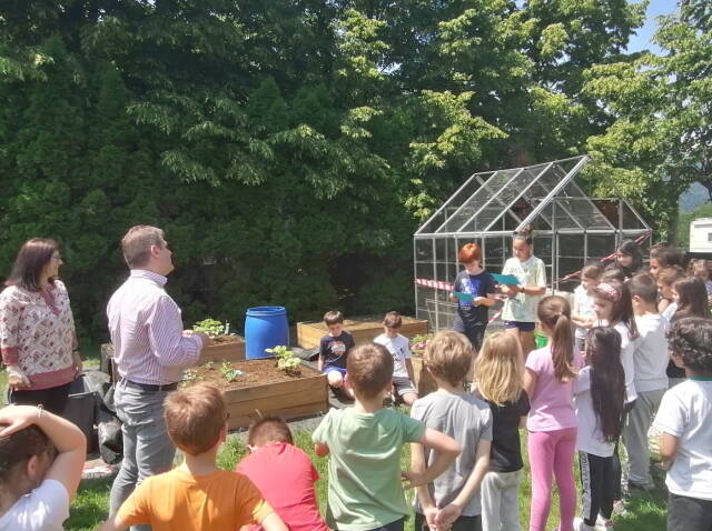 Gemonio, inaugurato l\'orto didatticol