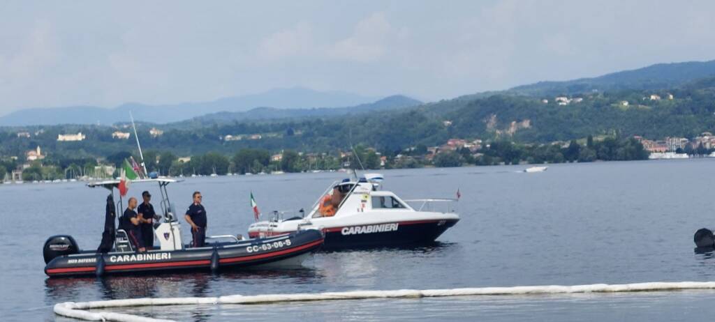 Le operazioni di recupero del relitto di Lisanza