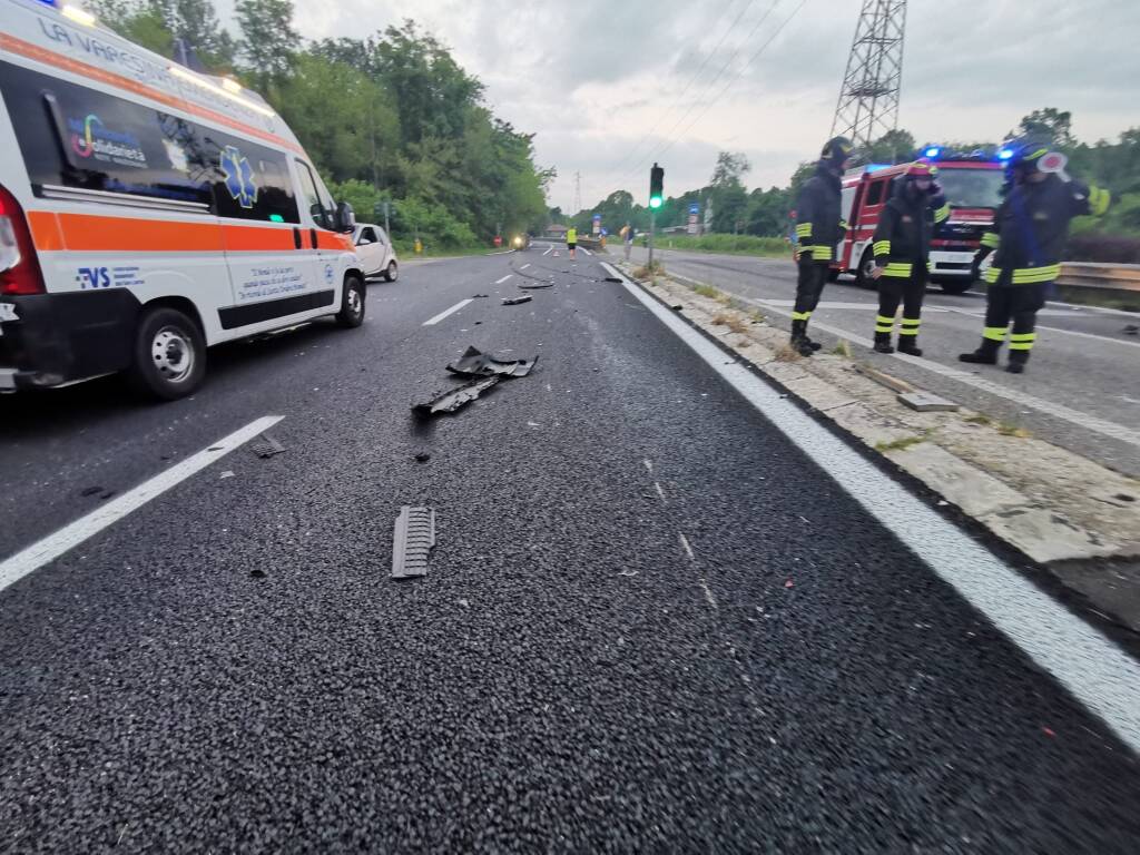 Incidente a Comabbio, grave 15enne