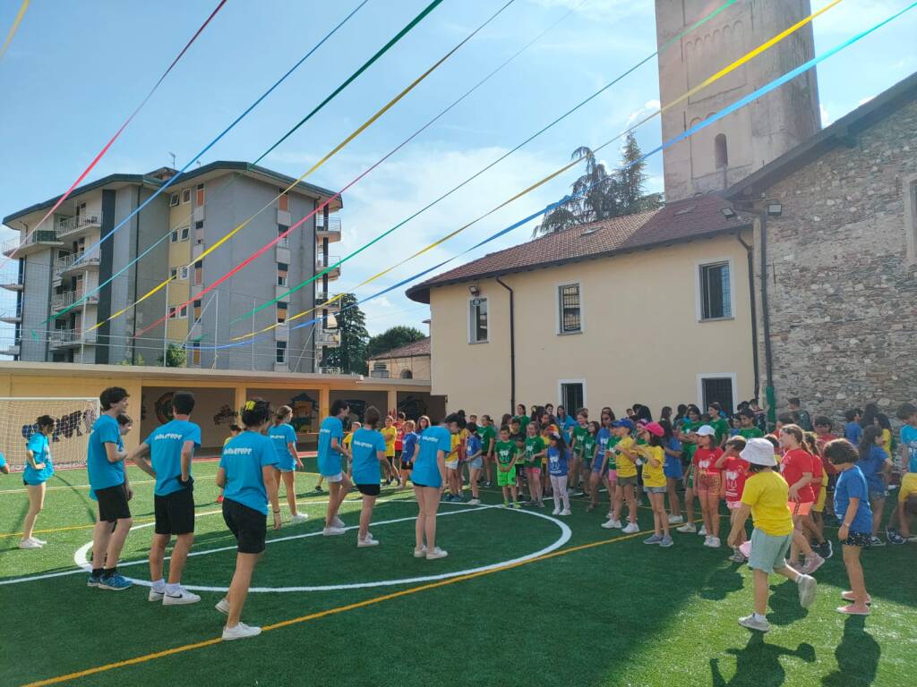 L'oratorio estivo di Angera parte col campetto restaurato