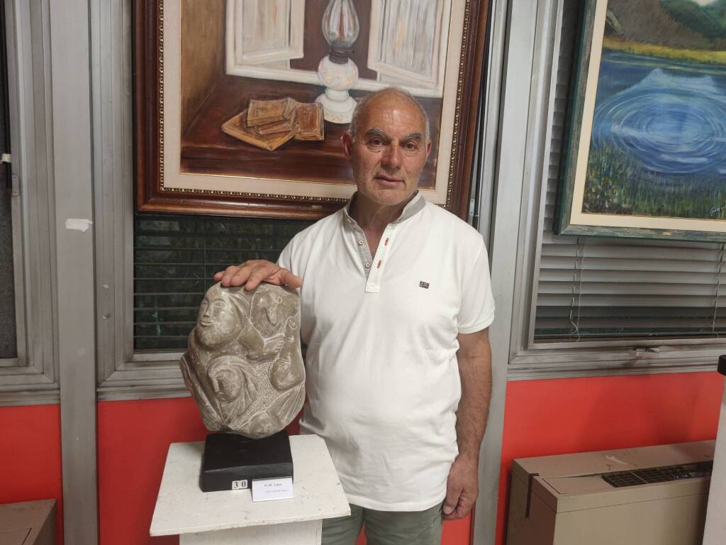 Soara Angera - mostra Luglio, Giusy di Claudio e Giuseppe Musso