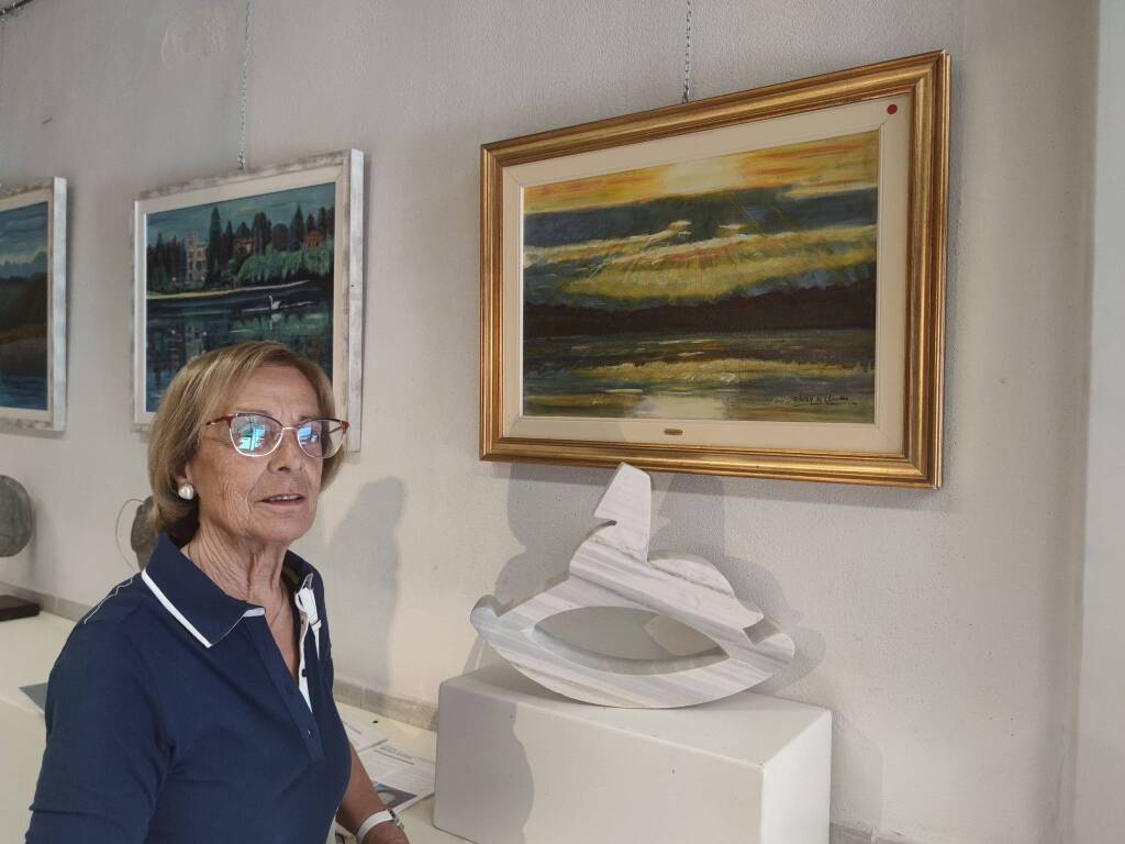 Soara Angera - mostra Luglio, Giusy di Claudio e Giuseppe Musso