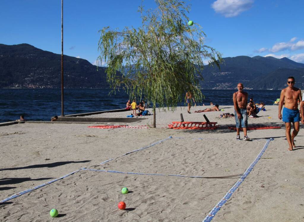 Beach Bocce Tour a Porto Valtravaglia