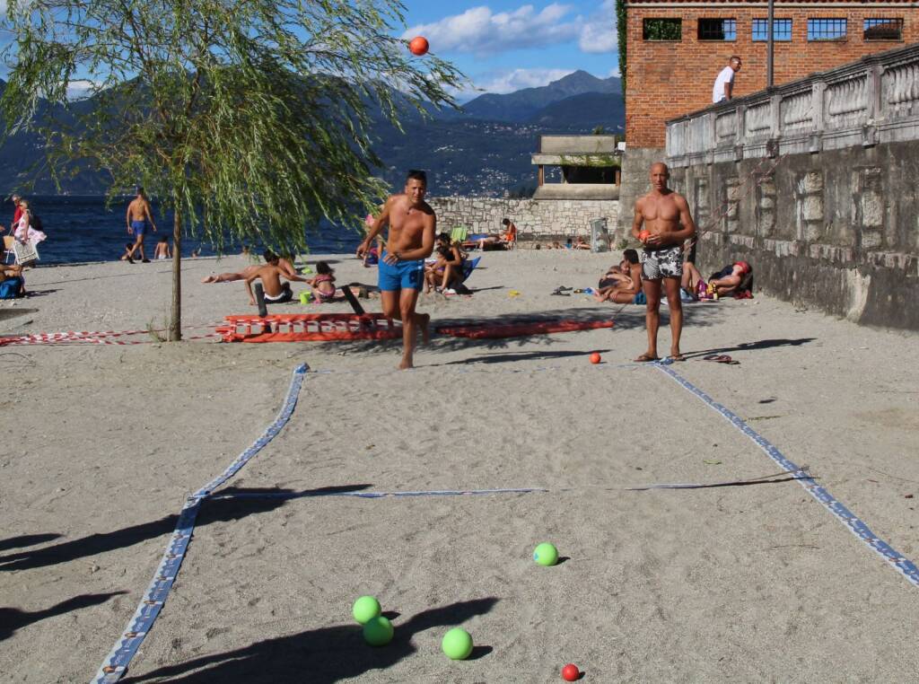 Beach Bocce Tour a Porto Valtravaglia