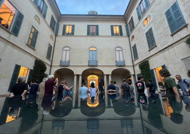 Dj set e performance a Villa e Collezione Panza di Varese