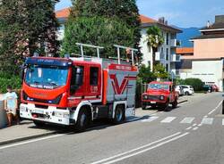vigili del fuoco luino