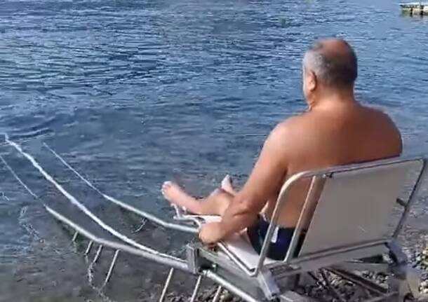 passerella automatizzata lago verbania